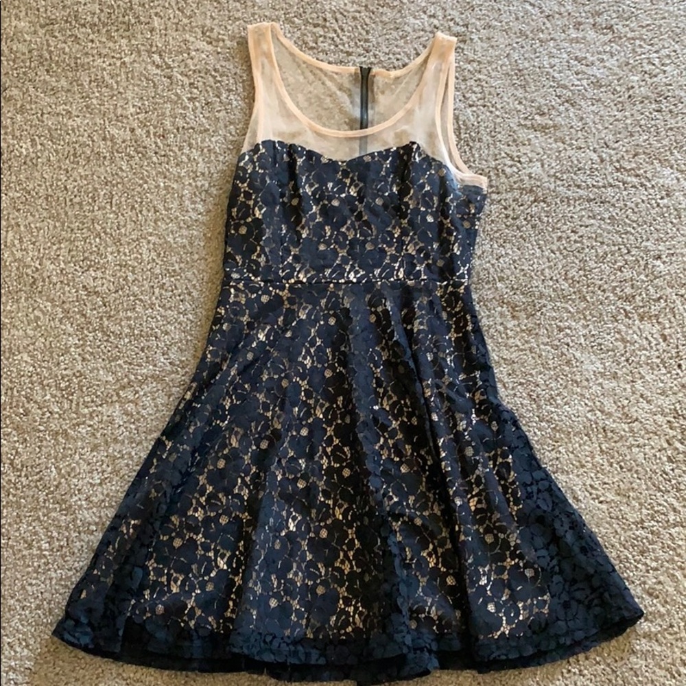 Beautiful above the knee black dress Size M
